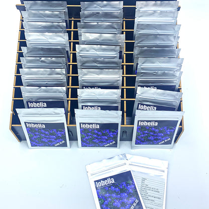 Lobelia Seeds (5000/Pack),Perennial Flower,Dark Blue, Seeds for Planting Outdoors, Non-GMO Heirloom